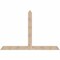 Ekena Millwork Portland Smooth Timber Gable Bracket, Douglas Fir, 84"W x 56"H x 1 1/2"D x 5 1/2"F, 16/12 Pitch GBW084X56X0206POR00SDF - alternate 1